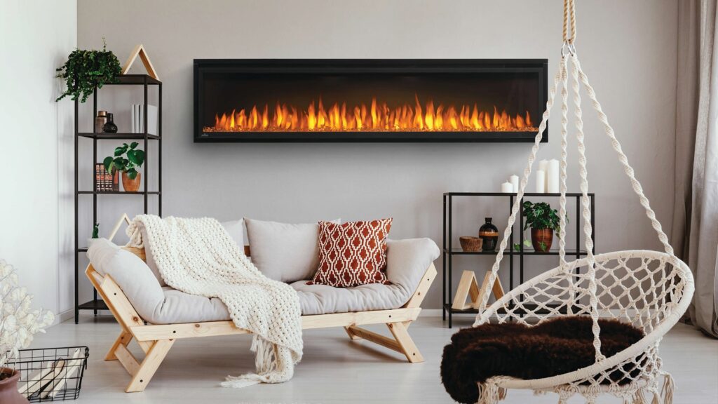 Napoleno indoor fireplace promotion